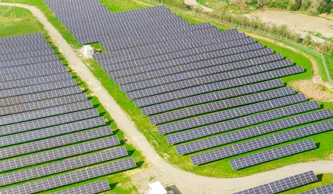 Usina solar arrendada pelo Grupo BC Energia